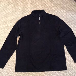 Cotton Jersey Half Zip Pullover